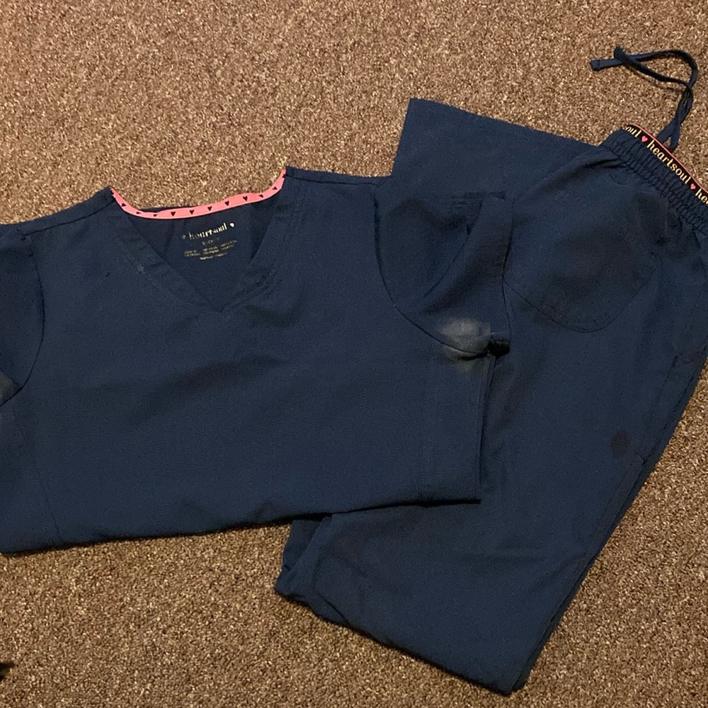 Heart soul scrub set